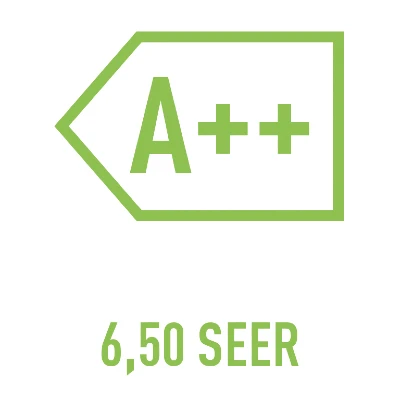 LOGO SEER 6,5 A++ SEER 6,5 A++