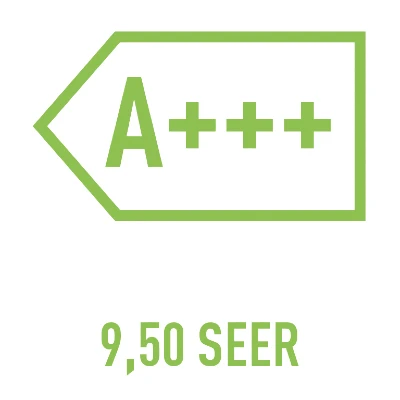 LOGO SEER 9,5 A+++ SEER 9,5 A+++