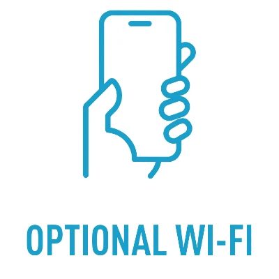 LOGO WI-FI OPTIONAL WI-FI OPTIONAL